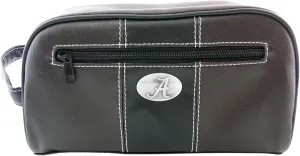 NCAA Alabama Crimson Tide Zep-Pro Toiletry Concho Bag, Brown