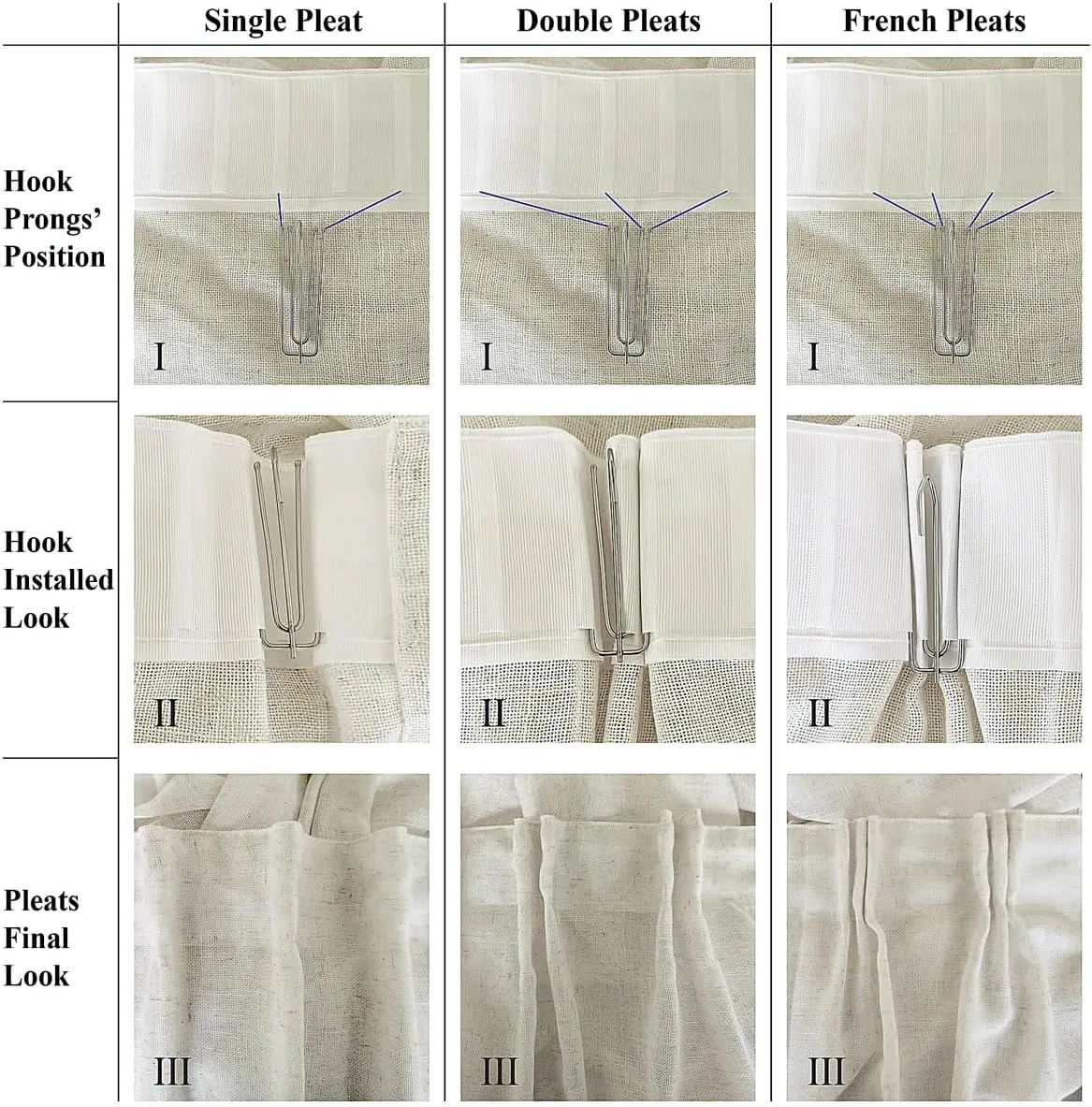 Neutral Faux Linen Sheer Curtains 108 Inches Long Extra, Natural Light Filtering Curtain 2 Panels, Cream Beige Farmhouse Living Room Drapes, DIY Pinch Pleat Window Treatments with Hooks