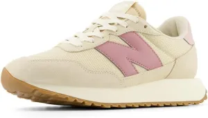 New Balance Women's 237 V1 Sneaker, Sandstone/Rosewood/Orb Pink, 11
