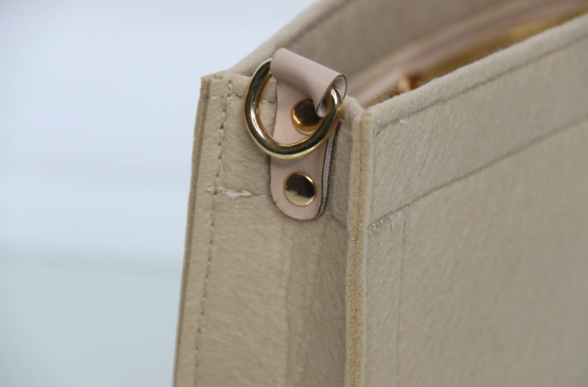 New design Conversion Kit for LV Toiletry Pouch 26 / 19 insert liner organizer conversion kit with zip