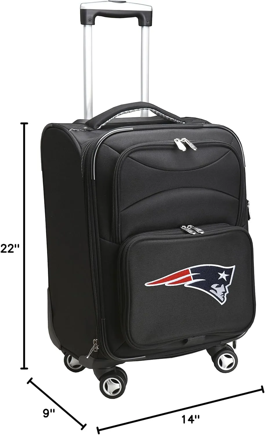 NFL Carry-On Luggage Spinner