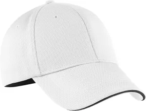 Nike Golf - Dri-FIT Mesh Swoosh Flex Sandwich Cap. 333115 White