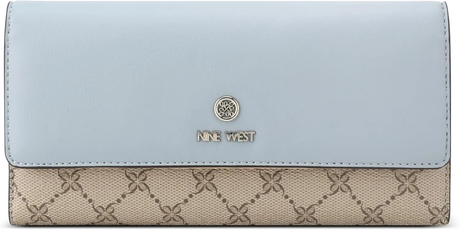 Nine West Lockup 9s Chec Sec Wallet