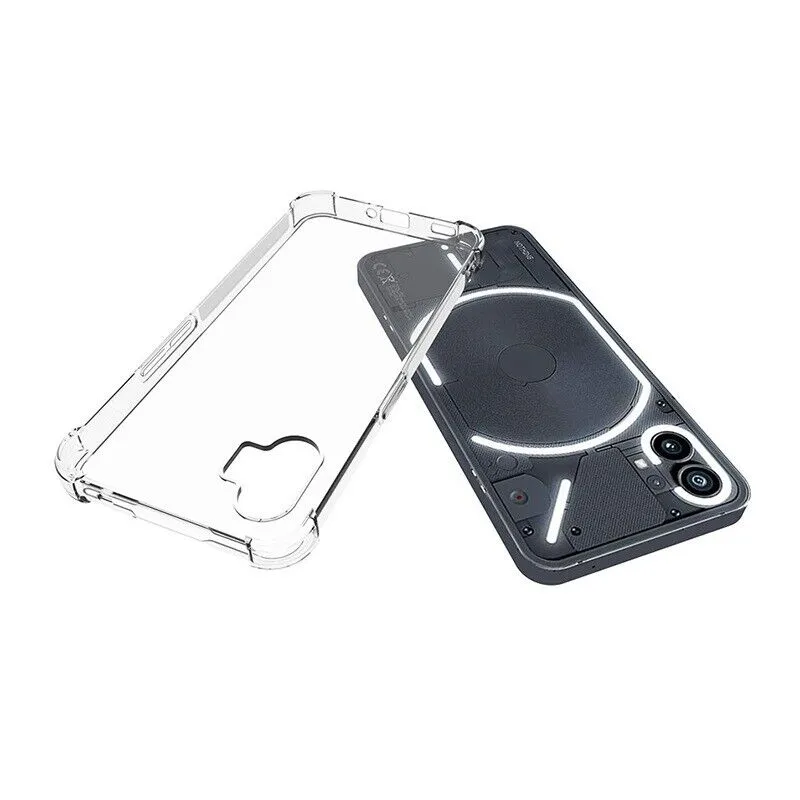 Nothing Phone (1) Case Clear Silicone Slim Shockproof Gel Cover
