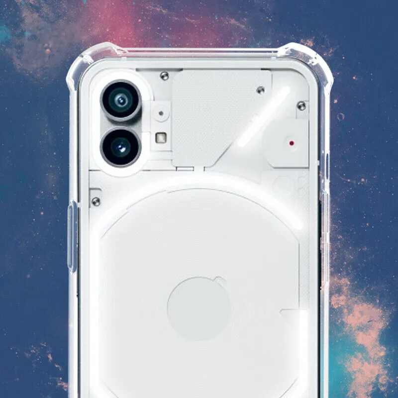 Nothing Phone (1) Case Clear Silicone Slim Shockproof Gel Cover