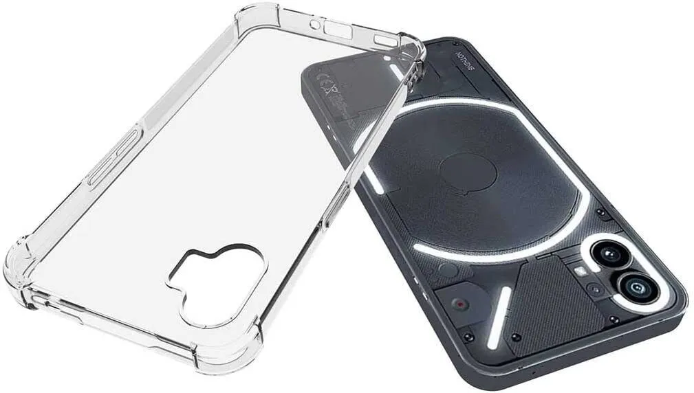 Nothing Phone (1) Case Clear Silicone Slim Shockproof Gel Cover