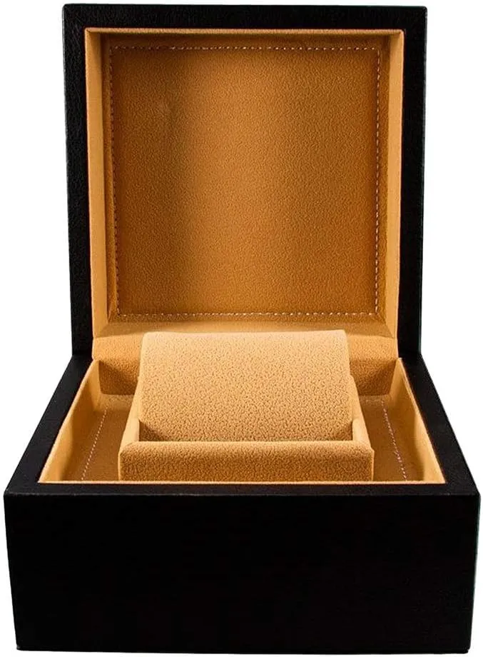 One Slot Wooden Watch Case Box Organizer Storage Bracelet Watch Box Portable Storage Box