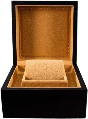 One Slot Wooden Watch Case Box Organizer Storage Bracelet Watch Box Portable Storage Box