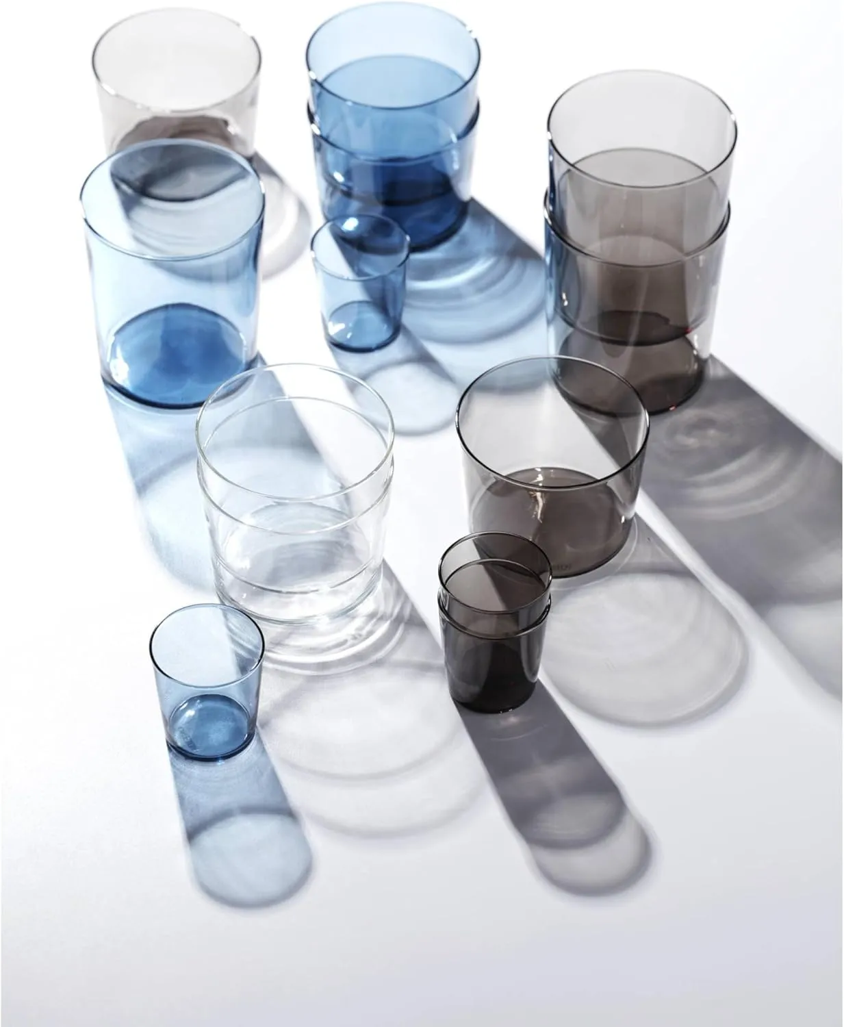 Oneida Clear Stackables Short Glasses, Set Of 6, 6 Count