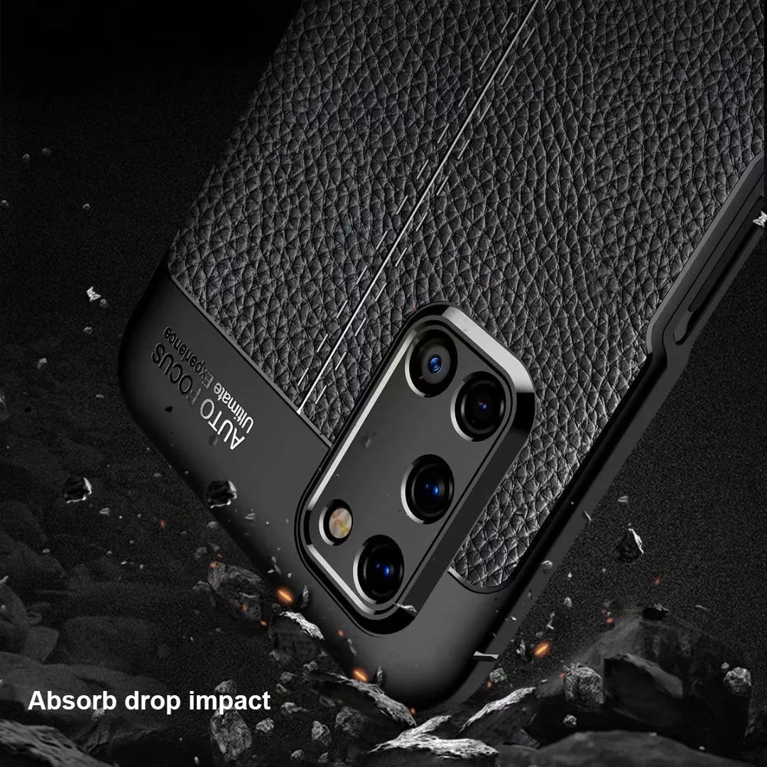Oppo A92 / A52 Leather Design TPU Case