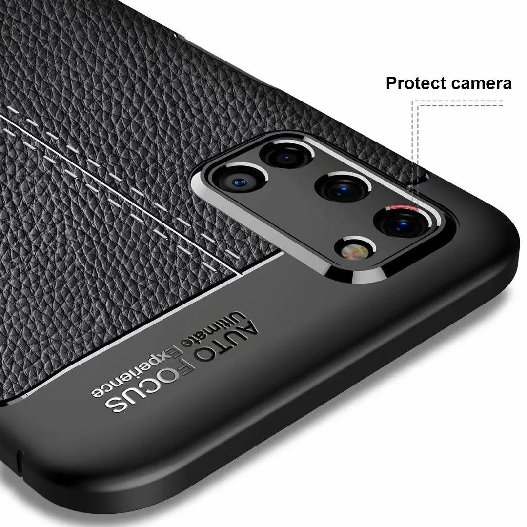 Oppo A92 / A52 Leather Design TPU Case