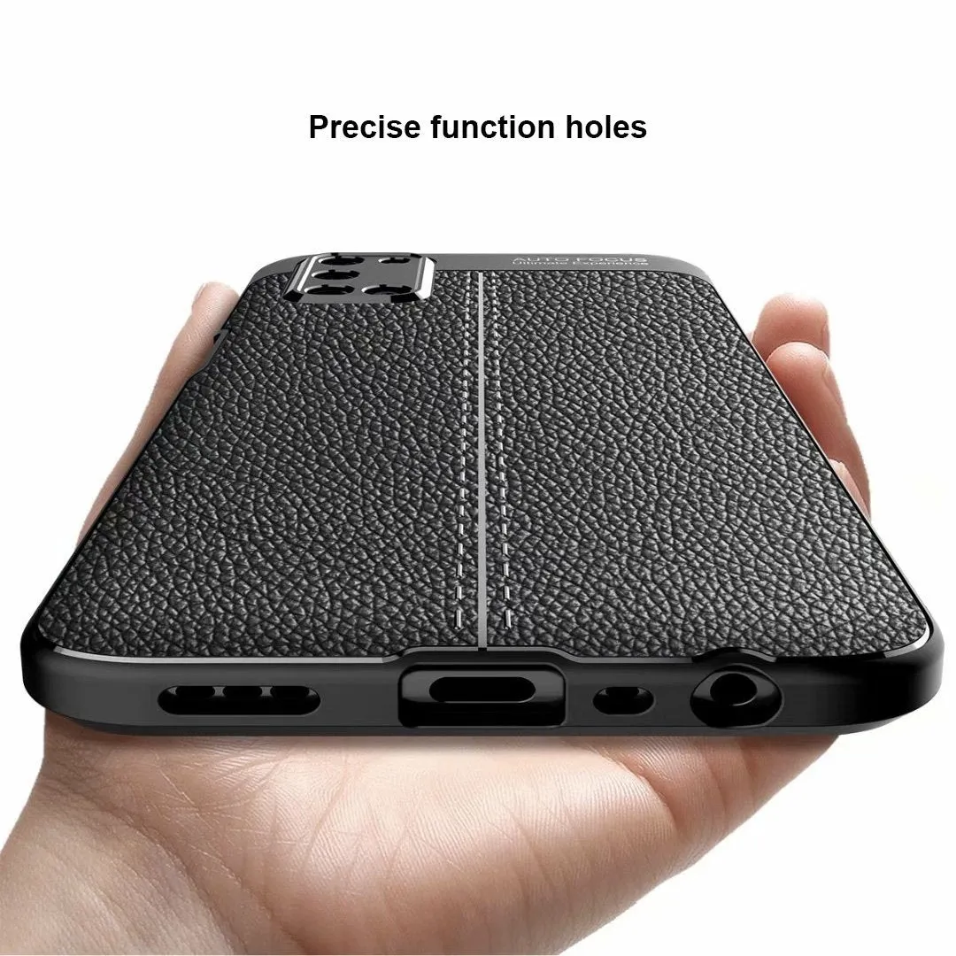 Oppo A92 / A52 Leather Design TPU Case