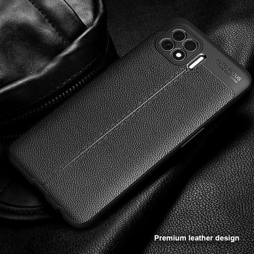 Oppo A93 Leather Design TPU Case