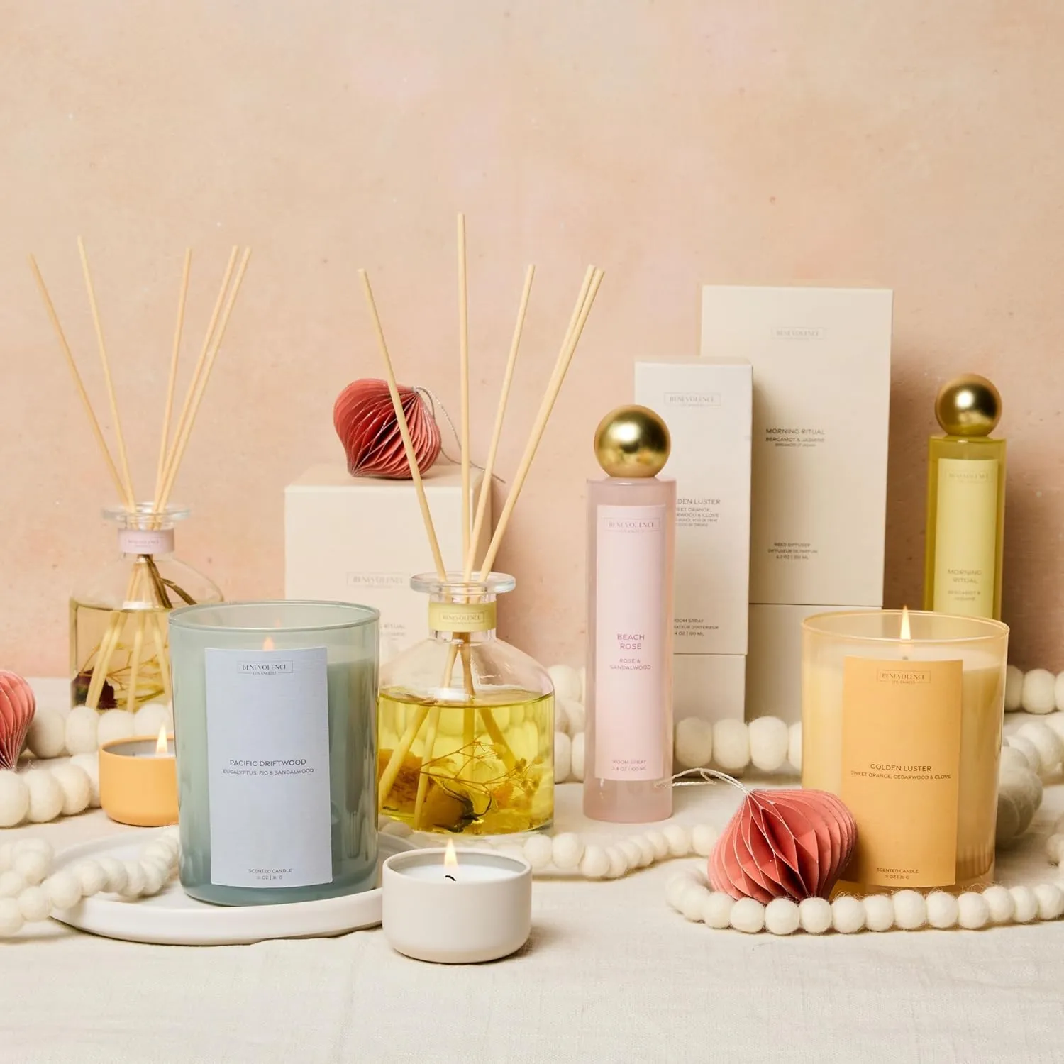 Orange, Cedarwood & Clove Room Spray - Benevolence LA Air Freshener & Fabric Freshener Spray for Home & Linen