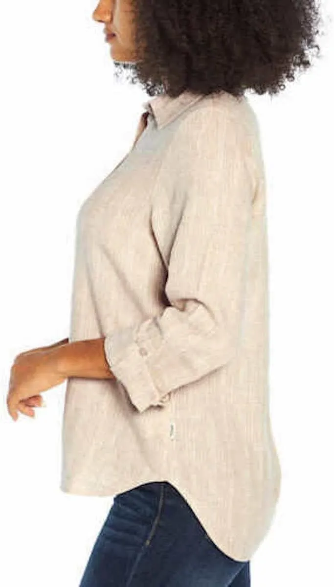 Orvis Women's Long Sleeve Linen Blend Top