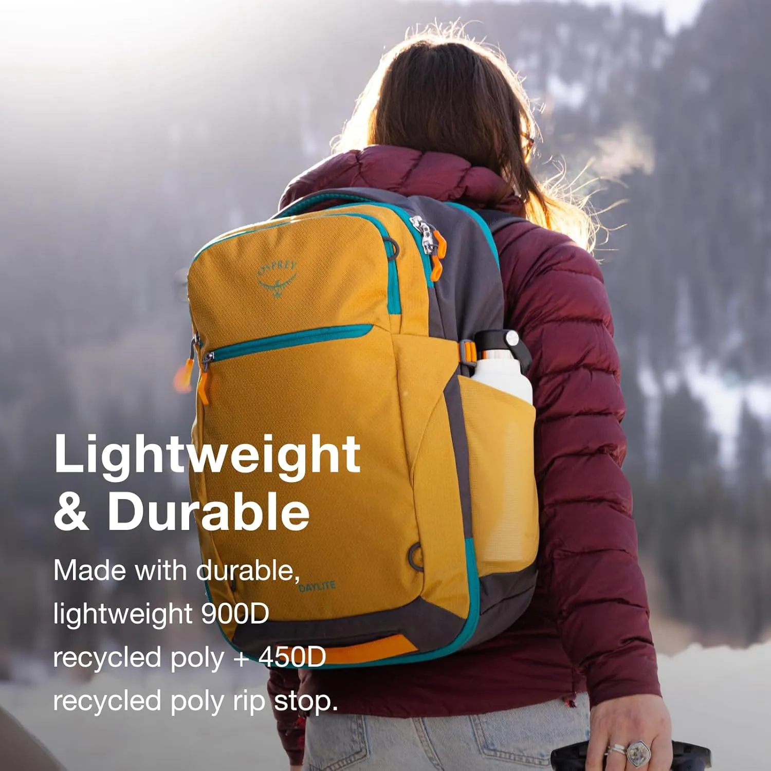 Osprey Daylite 35L Travel Pack, Tumbleweed Yellow/Tunnel Vision