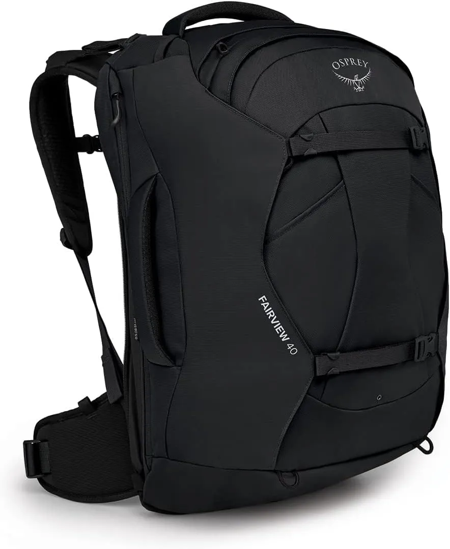 Osprey Fairview 40L Women's Travel Backpack, Black
