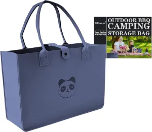 Outdoor Storage Bag for BBQ Camping, Picnic and Shopping