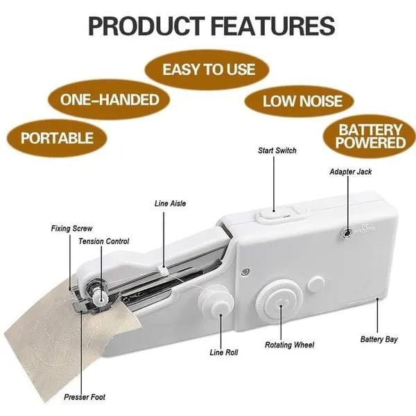 Owronline - Portable Handheld Sewing Machine