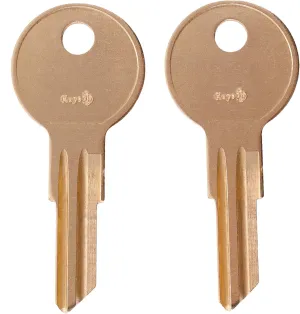 Pair of 2 -Replacement Keys for Code 001 002 003 004 005 Husky Tool Box (Husky only) Home Depot. Keys pre Cut to Code by keys22 (002 Husky)