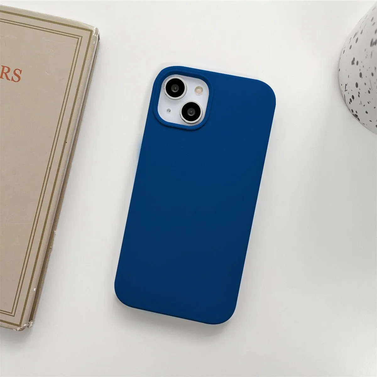 Pastel Chic Silicone iPhone 12/11/SE Case - Durable & Washable