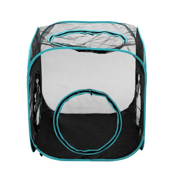 Paws & Claws - 195 x 70 x 70cm Mesh Pop-Up Activity Centre - 2 Piece Set