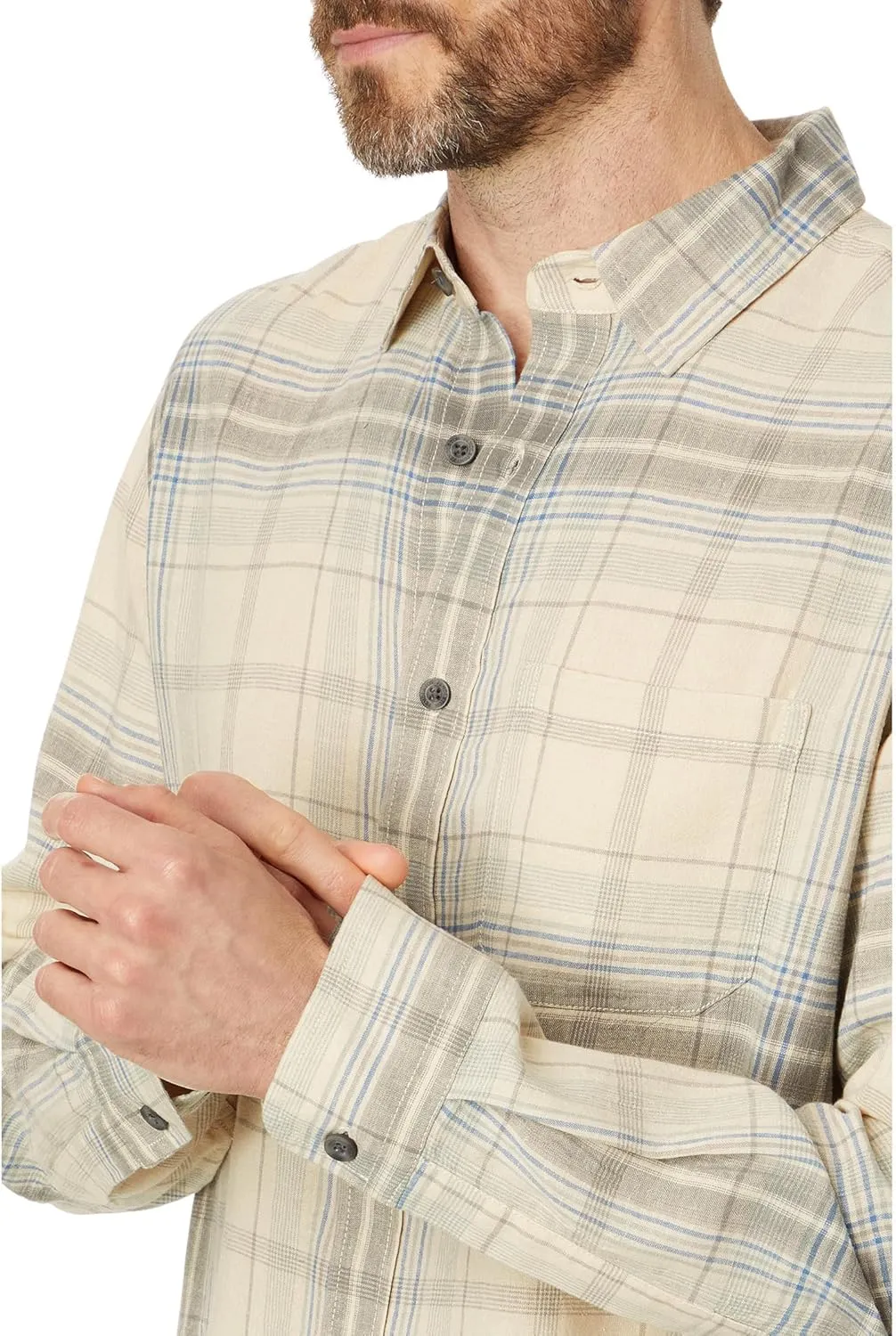PENDLETON Men's Long Sleeve Dawson Linen Shirt