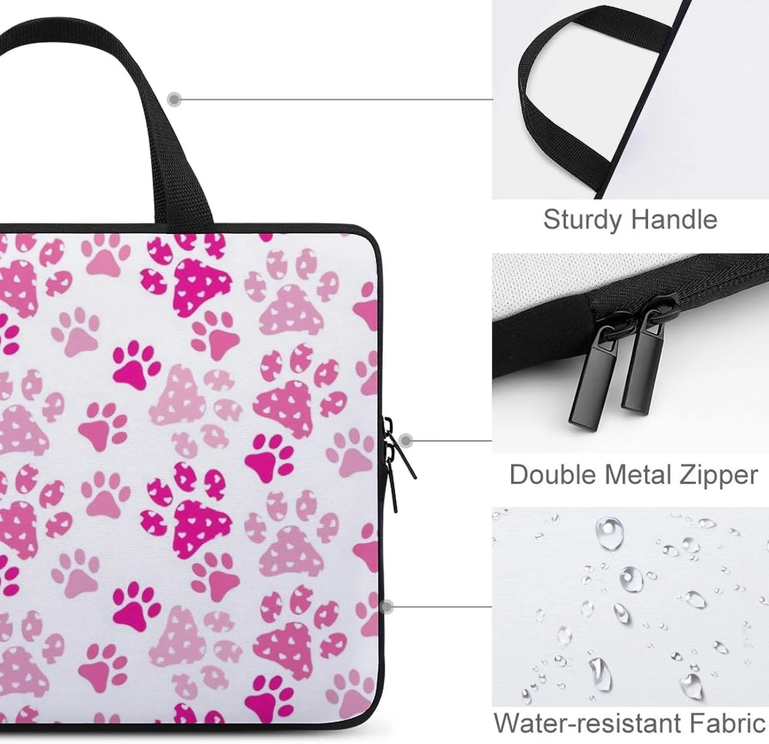 Penguin Bird Large Capacity Anti Drop Portable Laptop Bag Unisex