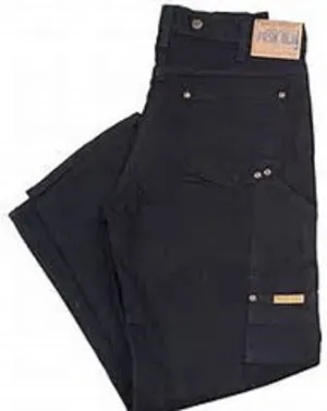 Prison Blues Men's Work Jeans (7 Pocket) Without Suspender Buttons