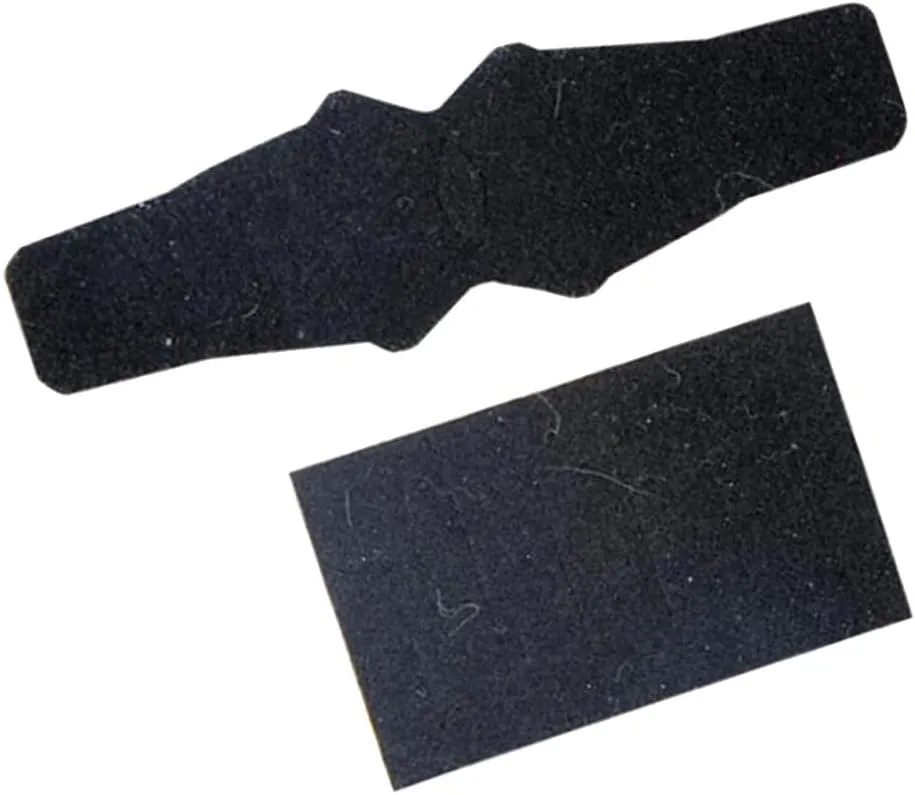 QAD Ultra-Rest HDX Anti Slip Sticker for Compound Bow, 2 Pieces, Faux Fur Material, Durable and Abrasion Resistant