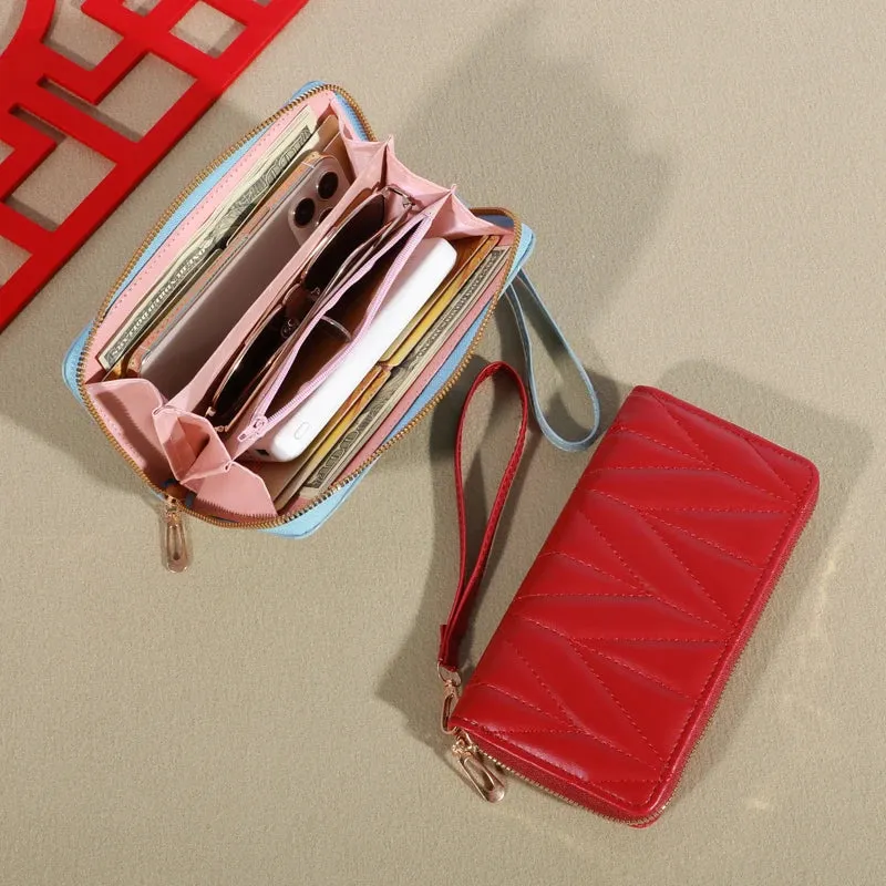 QuiltEase Wristlet – Zip & Go Organizer