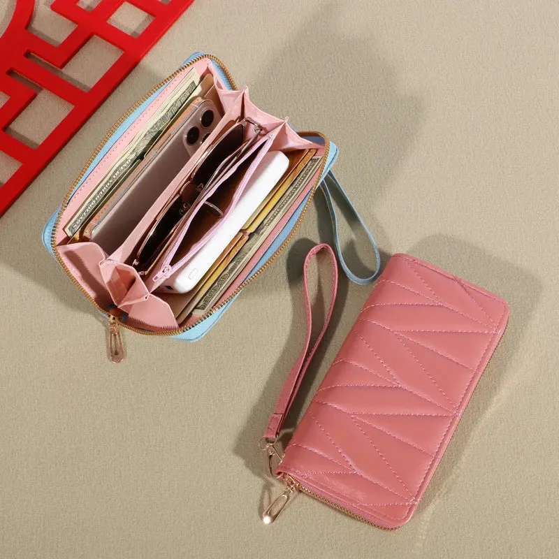 QuiltEase Wristlet – Zip & Go Organizer