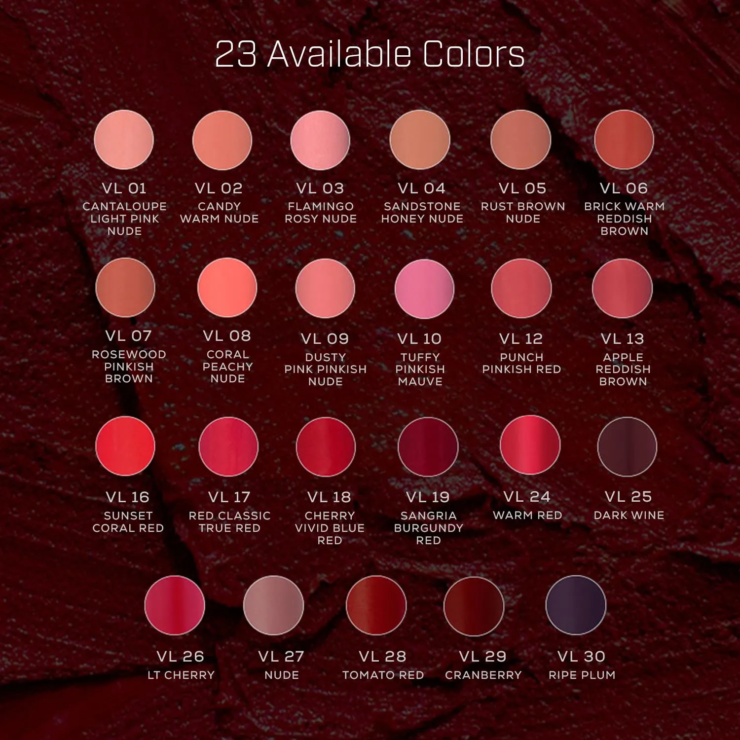Radiant Professional Advanced Care Lipstick - Ultra Nourishing, Moisturizing Long Lasting Matte Lipstick With Vitamin E- UVA UVB Filters - VELVET (13 APPLE – REDDISH BROWN)