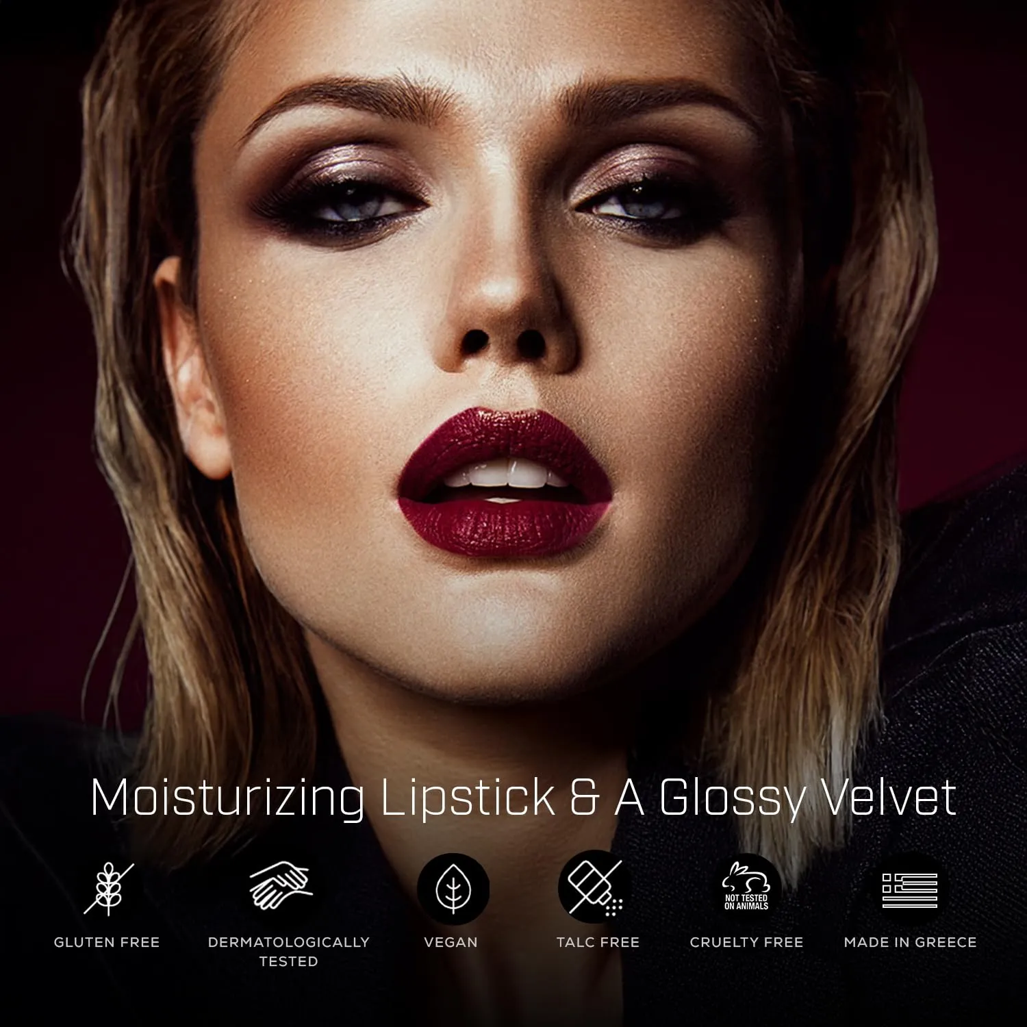 Radiant Professional Advanced Care Lipstick - Ultra Nourishing, Moisturizing Long Lasting Matte Lipstick With Vitamin E- UVA UVB Filters - VELVET (13 APPLE – REDDISH BROWN)