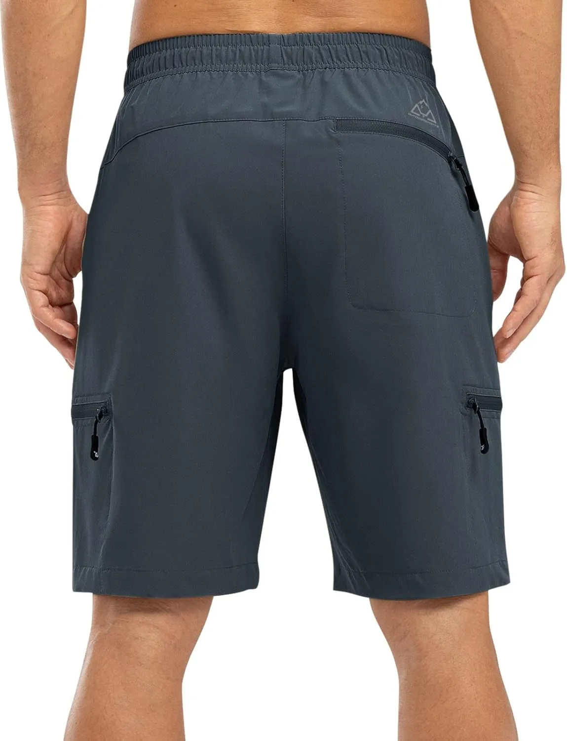 Rdruko Men's Hiking Shorts Quick Dry Lightweight Outdoor Sports Shorts with 5 Pockets for Travel Camping