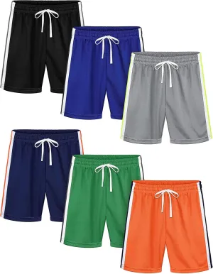Resinta Toddler Boys Shorts Boys Quick Dry Athletic Pull-On Shorts with Elastic Waist for Summer Playwear