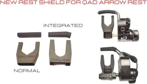 Rest Shield for QAD Arrow Rests (Integrated)