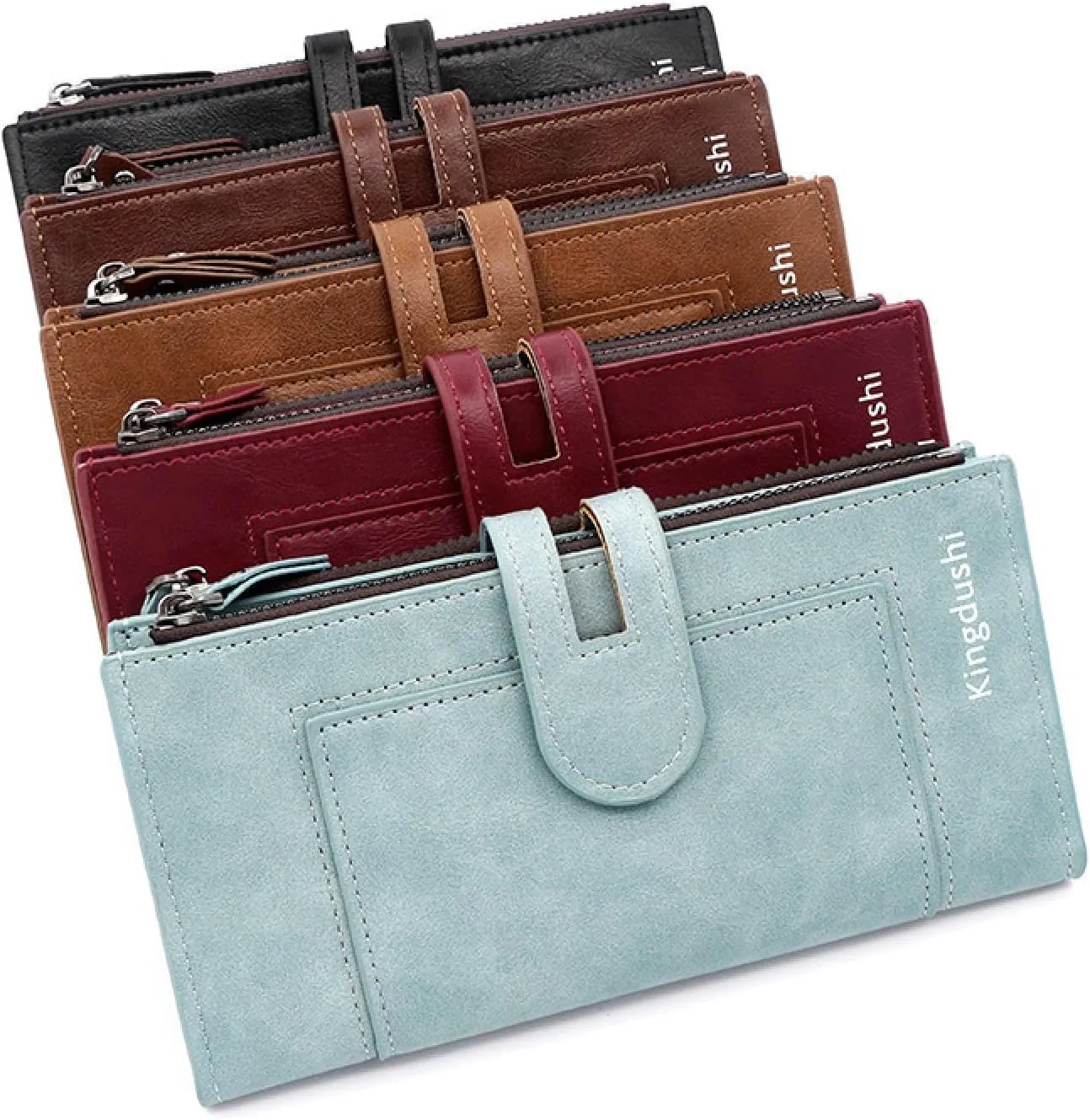 Retro Women's Long Wallet, Phone Bag, Multi Card Coin Wallet, Handbag