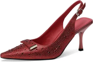 Rhinestone Womens Sandals Dressy Strappy Wide Sandalias Comfortable Summer Dress Pointed Toe High Heels Ladies Fashion Elegantes 3 Inch Stiletto Pumps