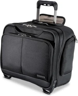 Ricardo Beverly Hills Flight Essentials Softside Wheel-A-Board Bag, Rolling Laptop Carry-On Luggage, Durable Ballistic Nylon Fabric, Water and Stain Resistant, Men and Women, 16.5-Inches Wide
