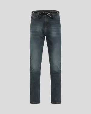 Riding Culture Straight Fit Jeans - Washed Blue