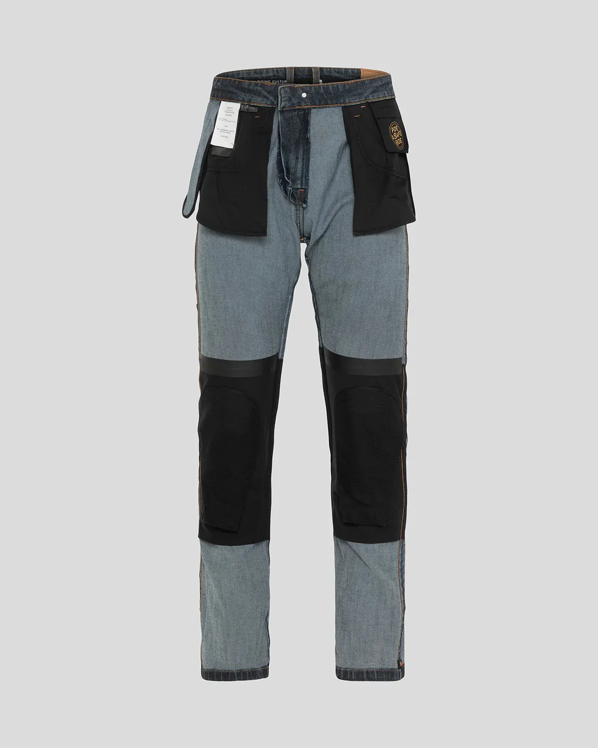 Riding Culture Straight Fit Jeans - Washed Blue