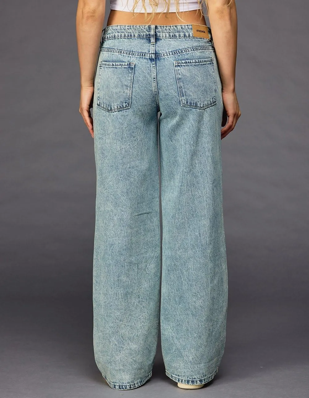 Rsq Womens Low Rise Baggy Jeans