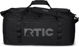 RTIC Road Trip Duffle Bag for Men and Women, Traveling Tote for Camp, Travel, Gym, Weekender, Camping, Overnight, Carry On, Sports, Spacious, Water Resistant, Large, Black