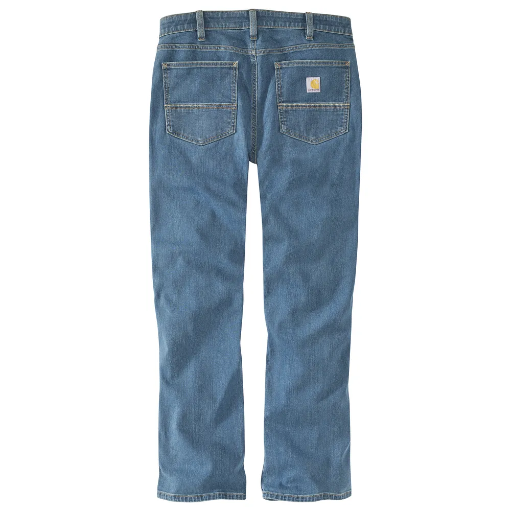 Rugged Flex® Slim Fit Low Rise 5-Pocket Bootcut Jean - HH1-Fender | Carhartt 106570