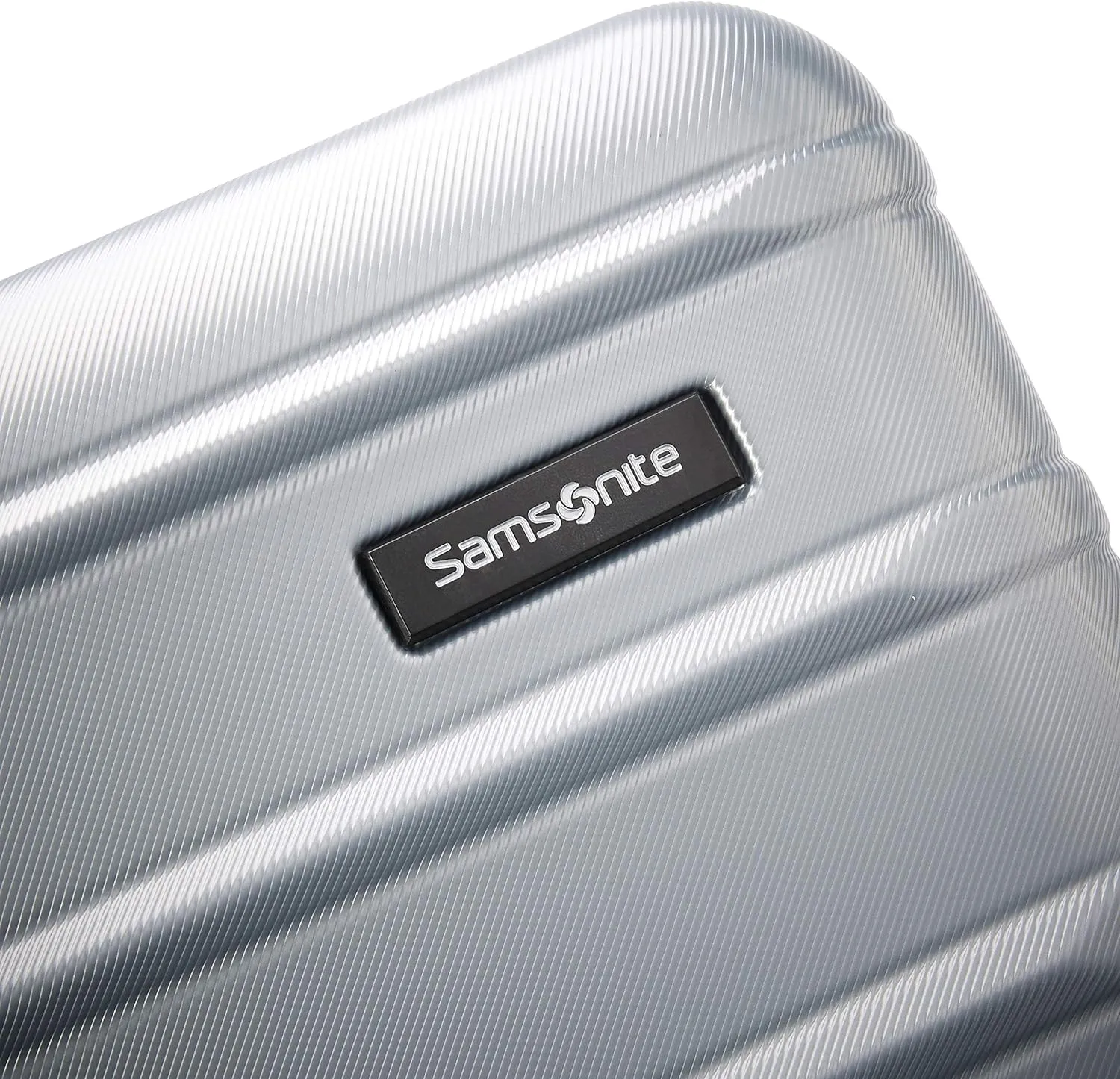 Samsonite Omni 2 Hardside Expandable Luggage with Spinner Wheels, 2PC SET (CO/L), Arctic Silver