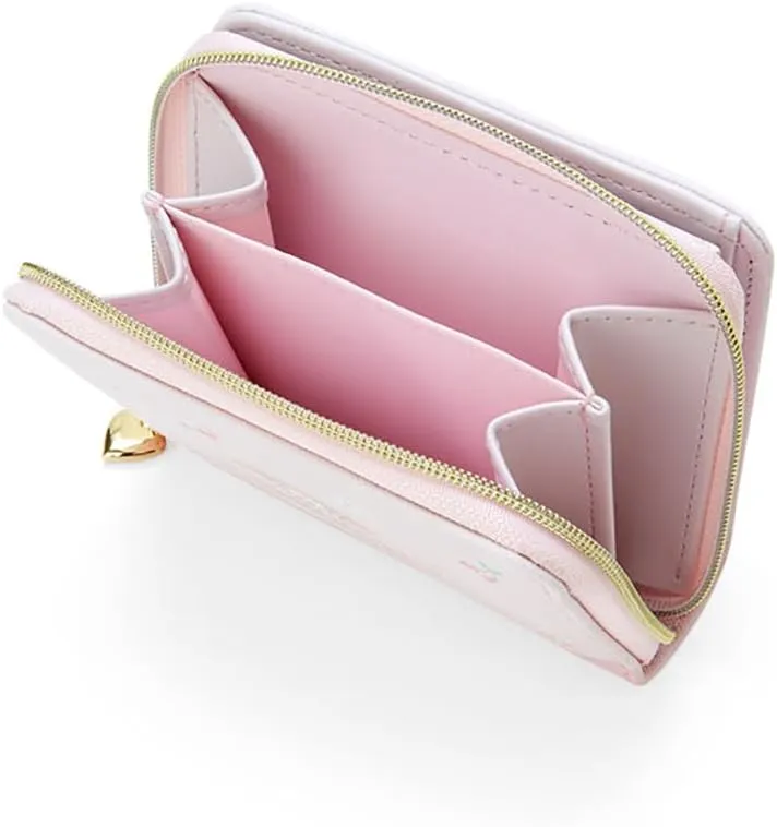 Sanrio 126004 Sanrio Wallet, My Melody, My Melody, 3.5 x 4.1 x 1.0 inches (9 x 10.5 x 2.5 cm), Kids Wallet, Character