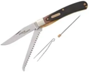 Schrade Old Timer Buzz Saw Trapper 97OT Knife Multi Tool