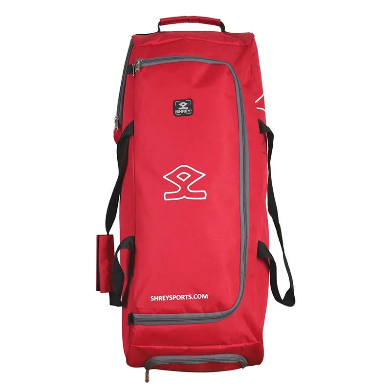 SHREY Ryder Wheelie Kit Bag - 86.4x30.5x30.5cms