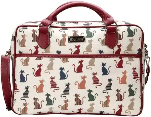 Signare Tapestry Laptop bag Computer Messenger bag Briefcase for Women